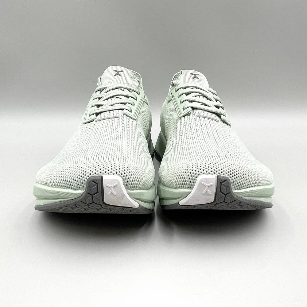 Flux Footwear Adapt Runner Green Knit Zero Drop Barefoot Shoes Womens 7 Gym